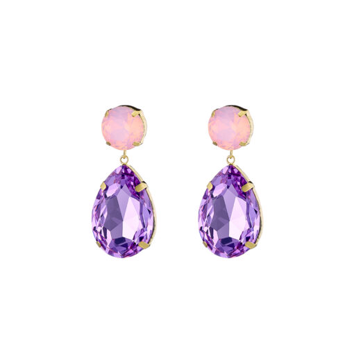 03L15 01033 Loisir Dance earrings purple